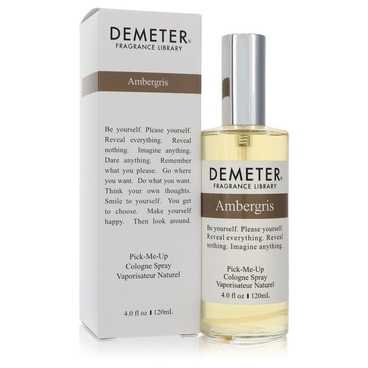 Demeter Ambergris by Demeter Pick Me Up Cologne Spray (Unisex) 4 oz (Men)