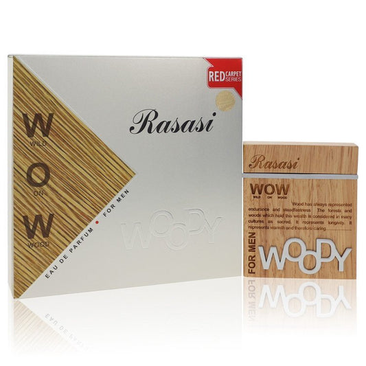 Rasasi Woody by Rasasi Eau De Parfum Spray 2 oz (Men) Rasasi Rasasi