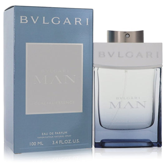 Bvlgari Man Glacial Essence by Bvlgari Eau De Parfum Spray 3.4 oz (Men) Bvlgari Bvlgari