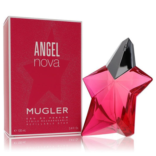 Angel Nova by Thierry Mugler Eau De Parfum Refillable Spray 3.4 oz (Women) Thierry Mugler Thierry Mugler