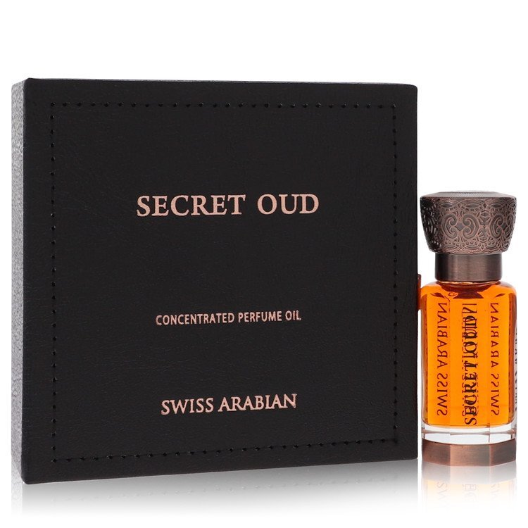 Swiss Arabian Secret Oud by Swiss Arabian Concentrated Perfume Oil (Unisex) .4 oz (Men) Swiss Arabian Swiss Arabian