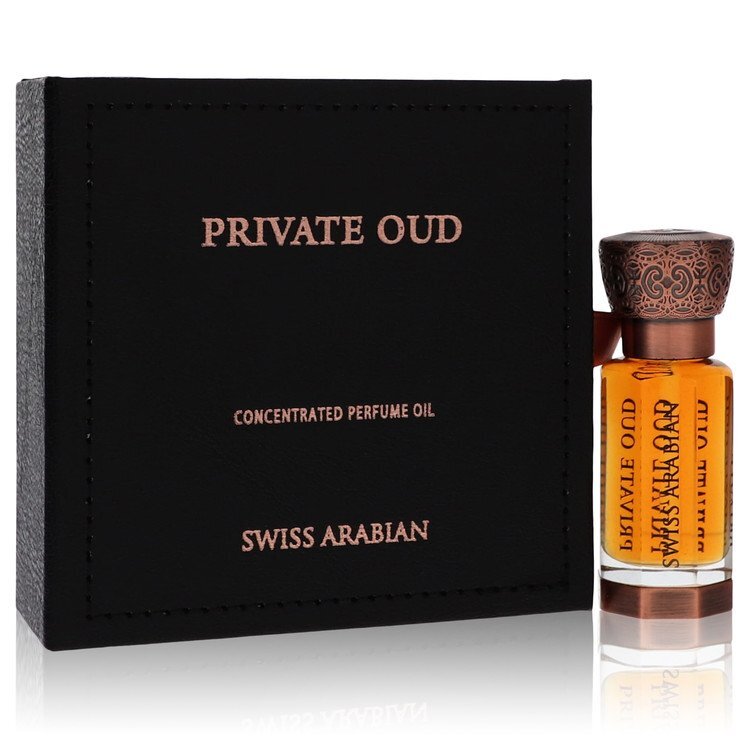 Swiss Arabian Private Oud by Swiss Arabian Concentrated Perfume Oil (Unisex) .4 oz (Men) Swiss Arabian Swiss Arabian