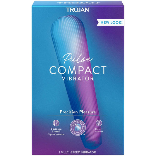 Trojan Pulse Intimate Vibrating Massager - 1ct Massagers Pasteur Pharmacy