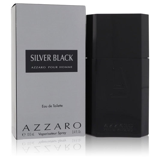Silver Black by Azzaro Eau De Toilette Spray (unboxed) 1.7 oz (Men)
