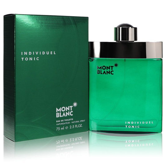 Individuel Tonic by Mont Blanc Eau De Toilette Spray 2.5 oz (Men) Mont Blanc Mont Blanc