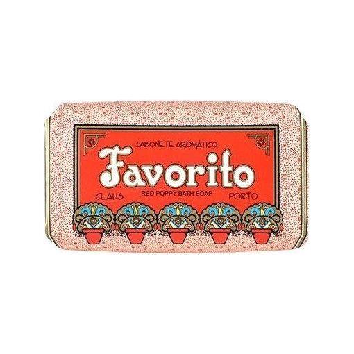 Claus Porto Favorito Red Poppy Soap 5.3 oz Bar Soap Pasteur Pharmacy