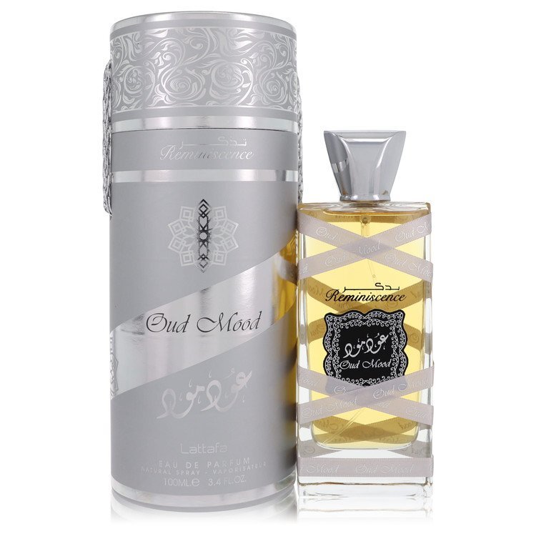 Oud Mood Reminiscence by Lattafa Eau De Parfum Spray (Unisex) 3.4 oz (Women) Lattafa Lattafa