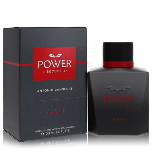 Power Of Seduction Urban by Antonio Banderas Eau De Toilette Spray 3.4 oz (Men) Antonio Banderas Antonio Banderas