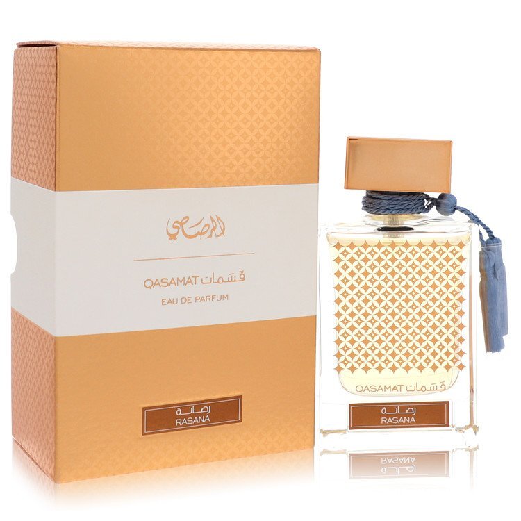 Rasasi Qasamat Rasana by Rasasi Eau De Parfum Spray (Unisex) 2.2 oz (Women) Rasasi Rasasi