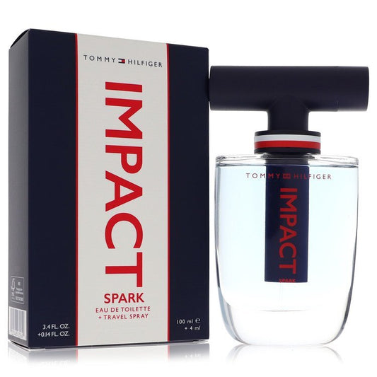 Tommy Hilfiger Impact Spark by Tommy Hilfiger Eau De Toilette Spray 3.4 oz 3.4 oz Eau De Toilette + .14 oz Travel EDT Spray (Men) Tommy Hilfiger Tommy Hilfiger
