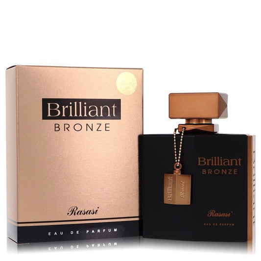 Rasasi Brillant Bronze by Rasasi Eau De Parfum Spray (Unisex) 3.3 oz (Men) Rasasi Rasasi