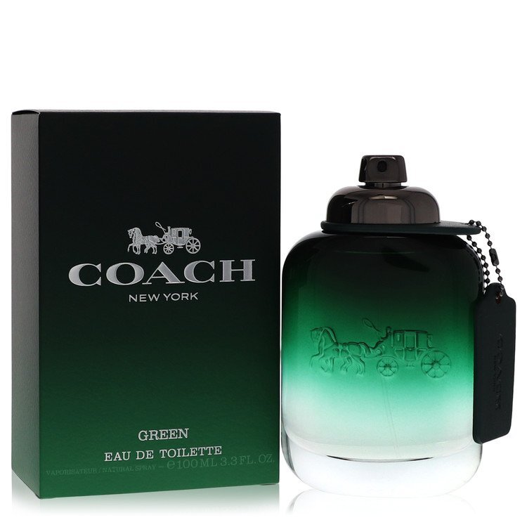 Coach Green Eau de Toilette Spray 3.3 oz for Men Coach Coach