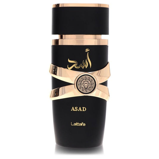 Lattafa Asad by Lattafa Eau De Parfum Spray (Unisex Unboxed) 3.4 oz (Women)