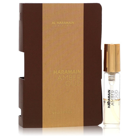 Al Haramain Amber Oud Gold Edition Eau de Parfum — 0.5 oz · Sample vial