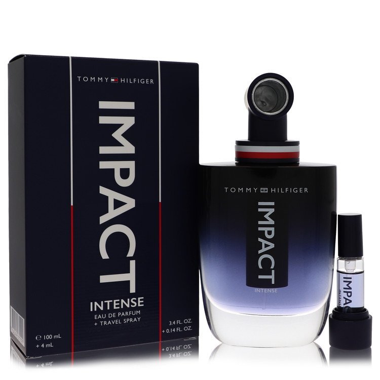 Tommy Hilfiger Impact Intense by Tommy Hilfiger Eau De Parfum Spray + 0.14 Travel Spray 3.4 oz (Men) Tommy Hilfiger Tommy Hilfiger