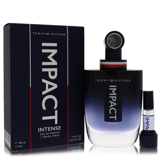 Tommy Hilfiger Impact Intense by Tommy Hilfiger Eau De Parfum Spray + 0.14 Travel Spray 3.4 oz (Men) Tommy Hilfiger Tommy Hilfiger
