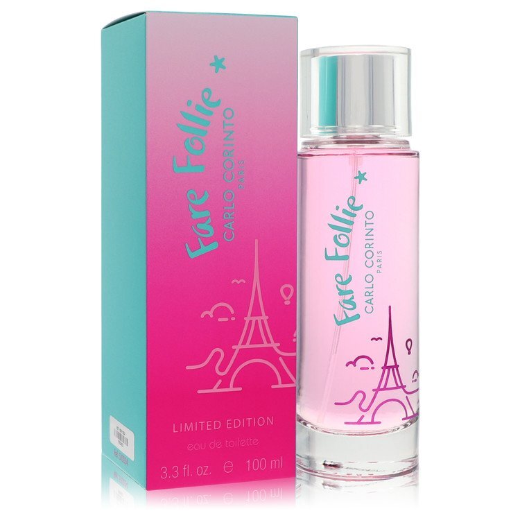Carlo Corinto Fare Follie Eau de Toilette Spray 3.3 oz for Women (Limited Edition) Carlo Corinto Carlo Corinto