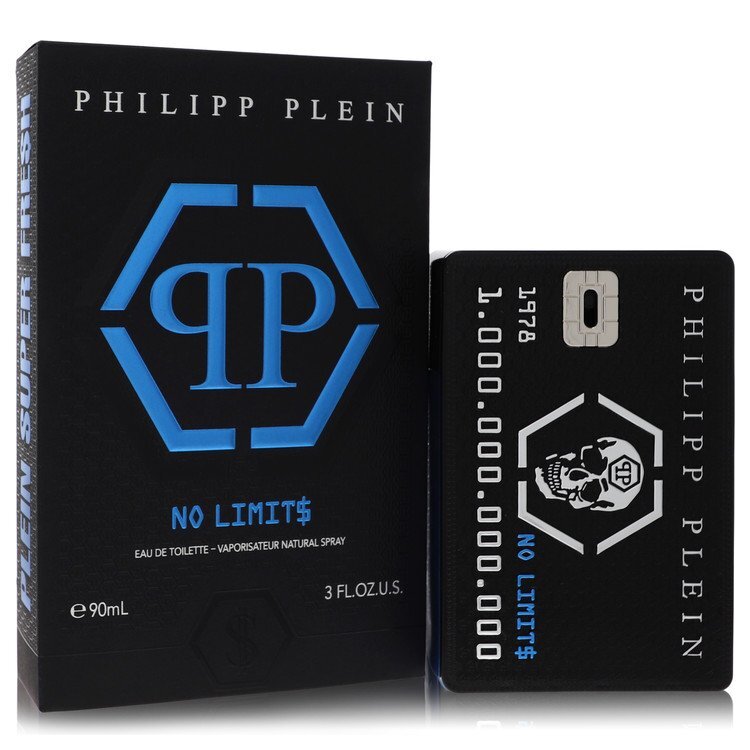 Philipp Plein No Limits Super Fresh by Philipp Plein Parfums Eau De Toilette Spray 3 oz (Men) Philipp Plein Parfums Philipp Plein Parfums