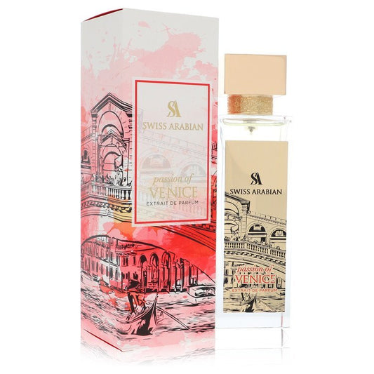 Swiss Arabian Passion of Venice by Swiss Arabian Extrait De Parfum Spray (Unixex) 3.4 oz (Women)