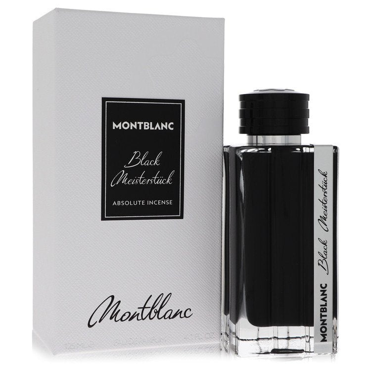 Montblanc Black Meisterstuck Absolute Incense by Mont Blanc Eau De Parfum Spray 4.2 oz (Men) Mont Blanc Mont Blanc
