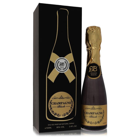 Bharara Champagne Black by Bharara Beauty Eau De Parfum Spray (Unisex) 3.4 oz (Men) Bharara Beauty Bharara Beauty