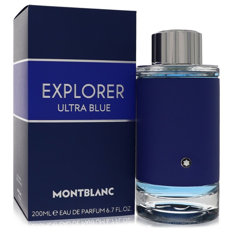 Montblanc Explorer Ultra Blue by Mont Blanc Eau De Parfum Spray 6.7 oz (Men) Mont Blanc Mont Blanc