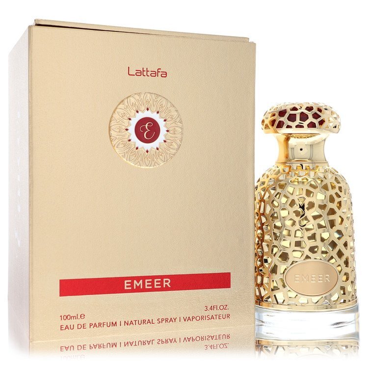 Lattafa Emeer by Lattafa Eau De Parfum Spray (Unisex Unboxed) 3.4 oz (Men)