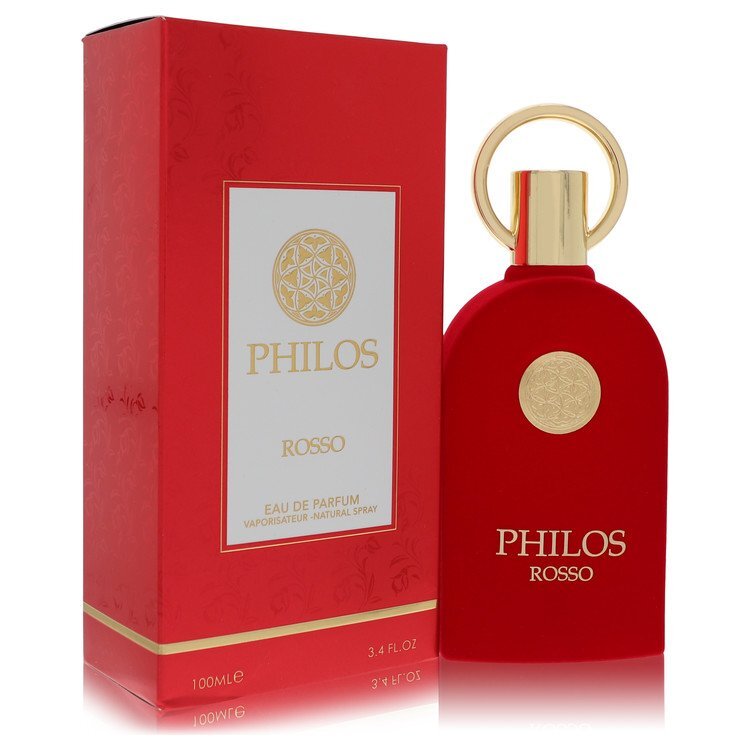 Maison Alhambra Philos Rosso by Maison Alhambra Eau De Parfum Spray 3.4 oz (Men) Maison Alhambra Maison Alhambra
