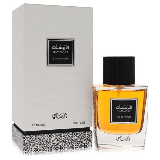 Rasasi Hamasaat by Rasasi Eau De Parfum Spray 3.4 oz (Men) Rasasi Rasasi