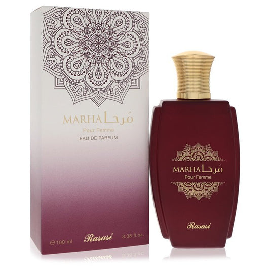 Rasasi Marha by Rasasi Eau De Parfum Spray 3.38 oz (Women) Rasasi Rasasi