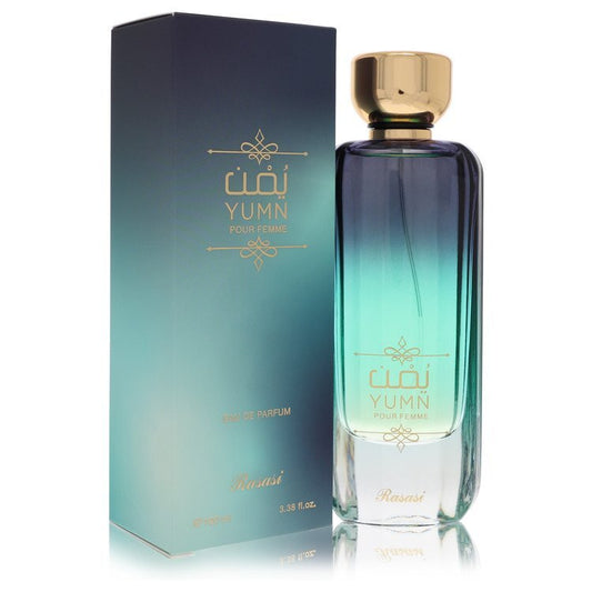 Rasasi Yumn by Rasasi Eau De Parfum Spray 3.38 oz (Women) Rasasi Rasasi