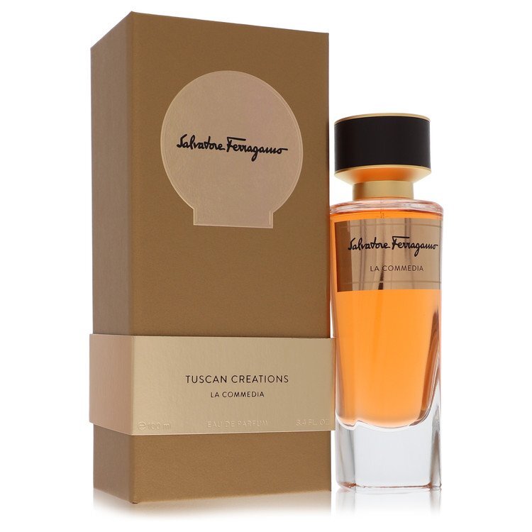 Salvatore Ferragamo La Commedia by Salvatore Ferragamo Eau De Parfum Spray (Unisex) 3.3 oz (Women) Salvatore Ferragamo Salvatore Ferragamo