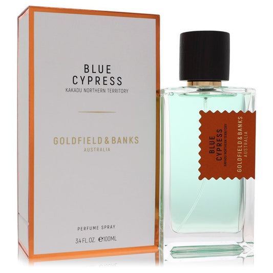 Goldfield & Banks Blue Cypress by Goldfield & Banks Perfume Spray (Unisex) 3.4 oz (Men) Goldfield & Banks Goldfield & Banks