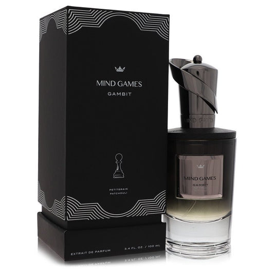 Mind Games Gambit by Mind Games Extrait De Parfum Spray (Unisex) 3.4 oz (Men) Mind Games Mind Games