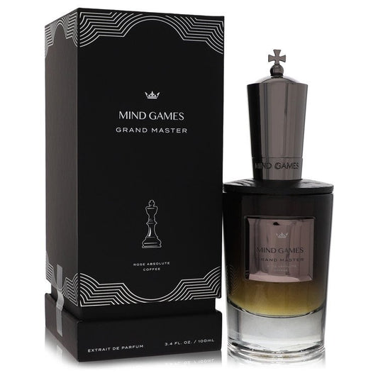 Mind Games Grand Master by Mind Games Extrait De Parfum Spray (Unisex) 3.4 oz (Men) Mind Games Mind Games