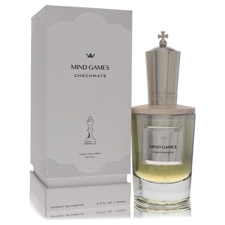 Mind Games Checkmate by Mind Games Extrait De Parfum Spray (Unisex) 3.4 oz (Women) Mind Games Mind Games