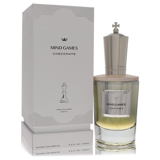 Mind Games Checkmate by Mind Games Extrait De Parfum Spray (Unisex) 3.4 oz (Women) Mind Games Mind Games