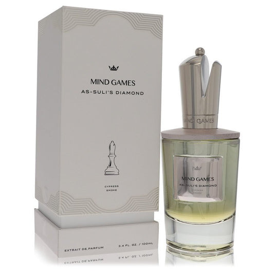 Mind Games As-Suli's Diamond by Mind Games Extrait De Parfum Spray (Unisex) 3.4 oz (Women) Mind Games Mind Games