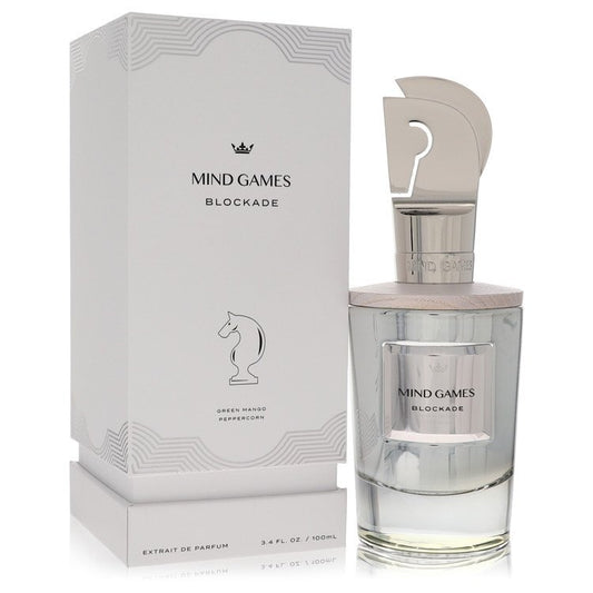 Mind Games Blockade by Mind Games Extrait De Parfum Spray (Unisex) 3.4 oz (Men) Mind Games Mind Games