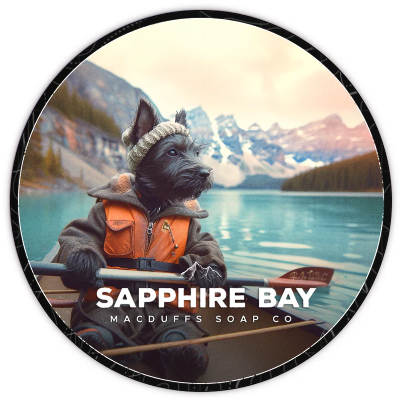 Macduffs Soap Company Sapphire Bay Collection Shaving Kits Pasteur Pharmacy Shaving Soap 120g