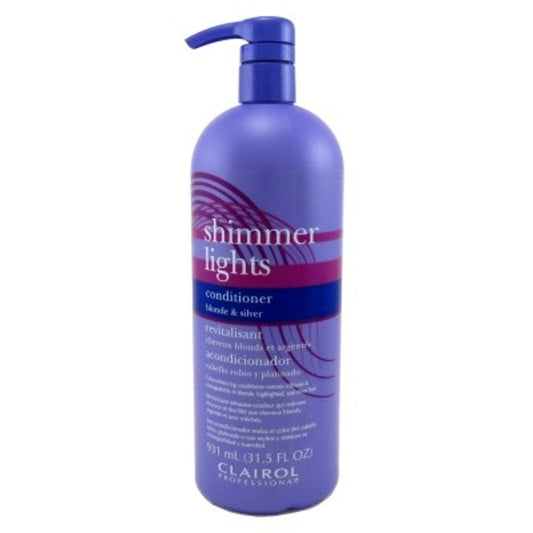 Clairol Shimmer Lights Conditioner Blonde And Silver 31.5 Oz Conditioners Pasteur Pharmacy