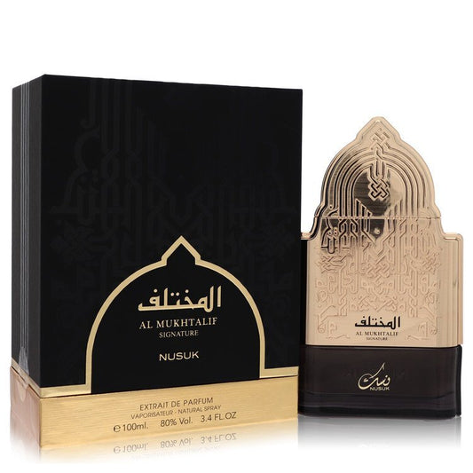 Nusuk Al Mukhtalif Signature by Nusuk Extrait De Parfum Spray (Unisex) 3.4 oz (Men) Nusuk Nusuk
