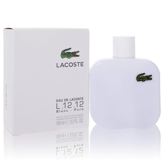 Lacoste Eau De Lacoste L.12.12 Blanc by Lacoste Eau De Parfum Spray (Unboxed) 3.3 oz (Men)