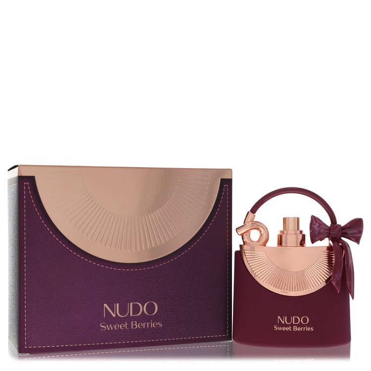 Fragrance World Nudo Sweet Berries by Fragrance World Eau De Parfum Spray (Unisex) 3.4 oz (Women)