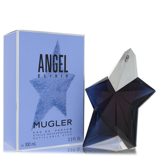 Angel Elixir by Thierry Mugler Eau De Parfum Refillable Spray 3.4 oz (Women) Thierry Mugler Thierry Mugler