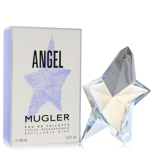 Angel by Thierry Mugler Eau De Toilette Spray Refillable 1.7 oz (Women) Thierry Mugler Thierry Mugler