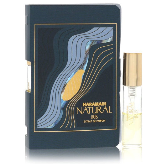 Al Haramain Natural Iris by Al Haramain Vial (sample-Unisex Manufacturer 1/2 filled) .3 oz (Men)