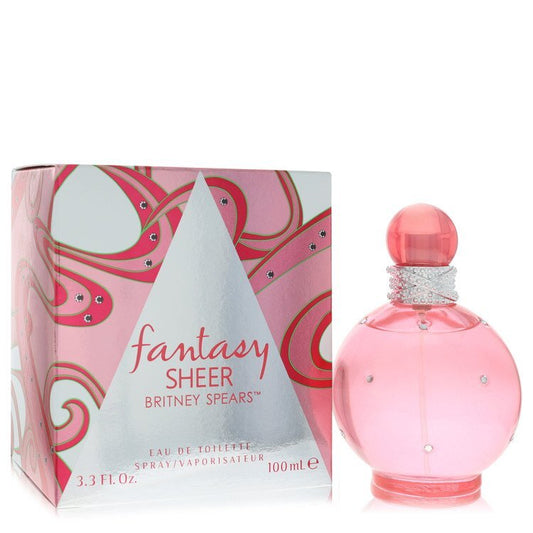 Britney Spears Fantasy Sheer by Britney Spears Eau De Toilette Spray 3.3 oz (Women)