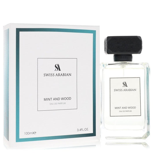 Swiss Arabian Mint And Wood by Swiss Arabian Eau De Parfum Spray 3.4 oz (Men)