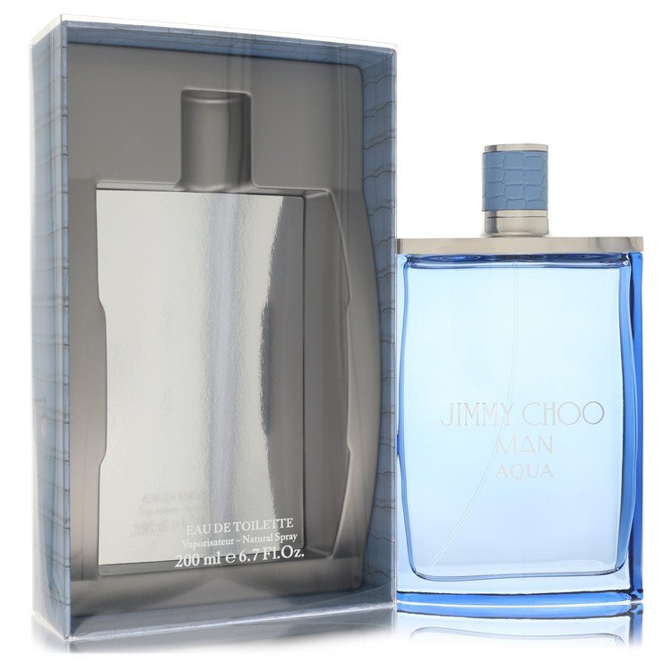 Jimmy Choo Man Aqua by Jimmy Choo Eau De Toilette Spray 6.7 oz (Men) Jimmy Choo Jimmy Choo